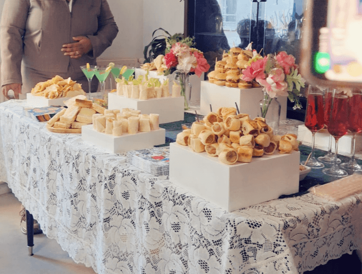 La cheffe en préparation